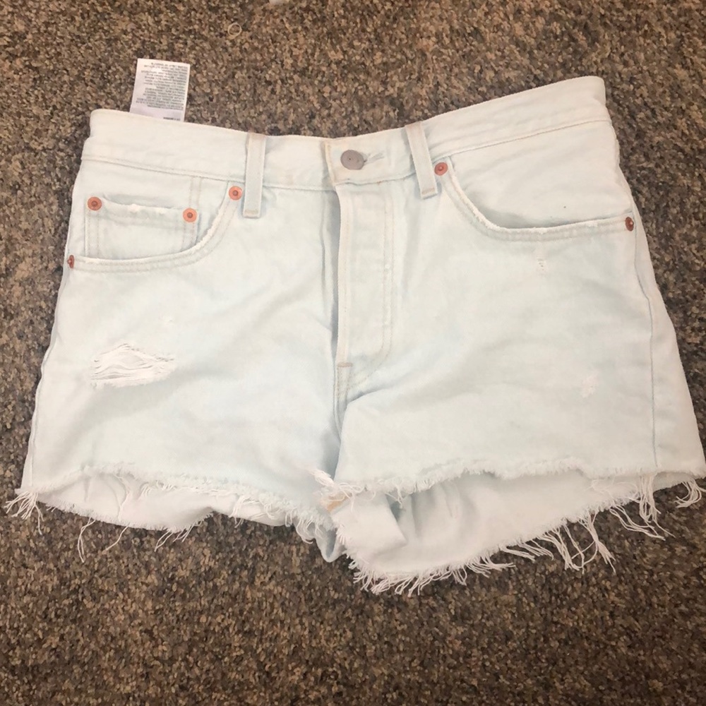 Levi denim shorts